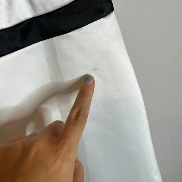 Scott McClintock Y2K strapless color block formal dress - Picture 4 of 9